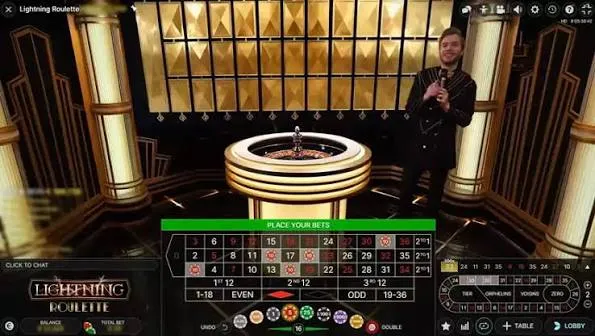 Lightning Roulette casino